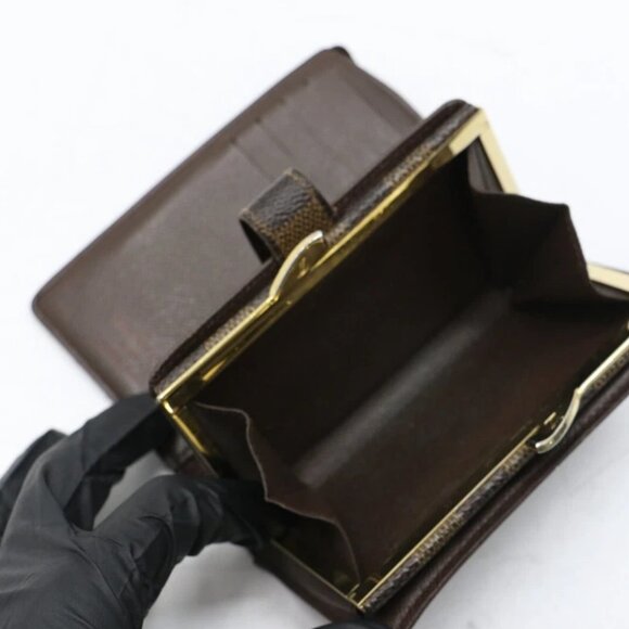 Louis Vuitton 2005 Damier Ebene Porte Monnaie Billets Viennois - Picture 16 of 16